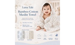 Luna Carousel - Luna Tales Bamboo Muslin Towel